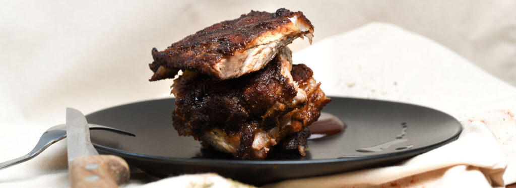 Spareribs mit Glasur