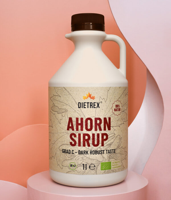 Produktfoto Ahornsirup Grad C 1 Liter von Dietrex